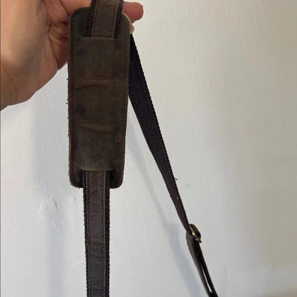 Brown Leather Messenger Bag - Picture 15 of 17